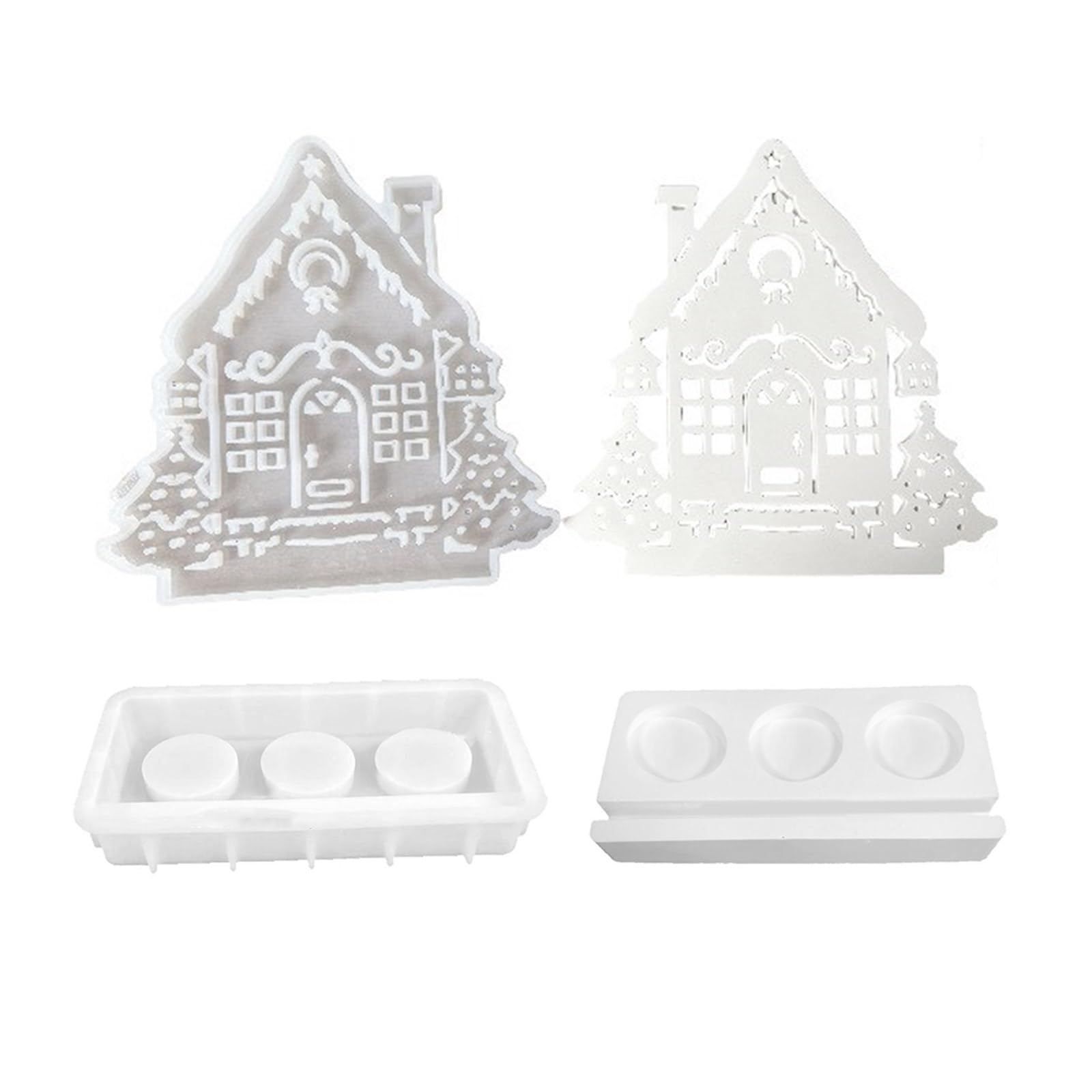 Moule en silicone sapin de Noël pour créer des cadeaux faits main