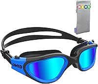 Vista 21 de OMID Kids Swim Goggles, P2mini Polarized Swimming Goggles Comfortable for Age 6-14