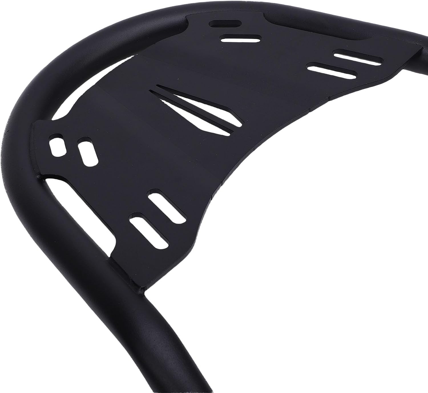 Keenso Rear Luggage Rack, Black Steel Cargo Carrier Shelf with Hand Grip for CL500 2023 2024 2025, Easy Installation Replacement
