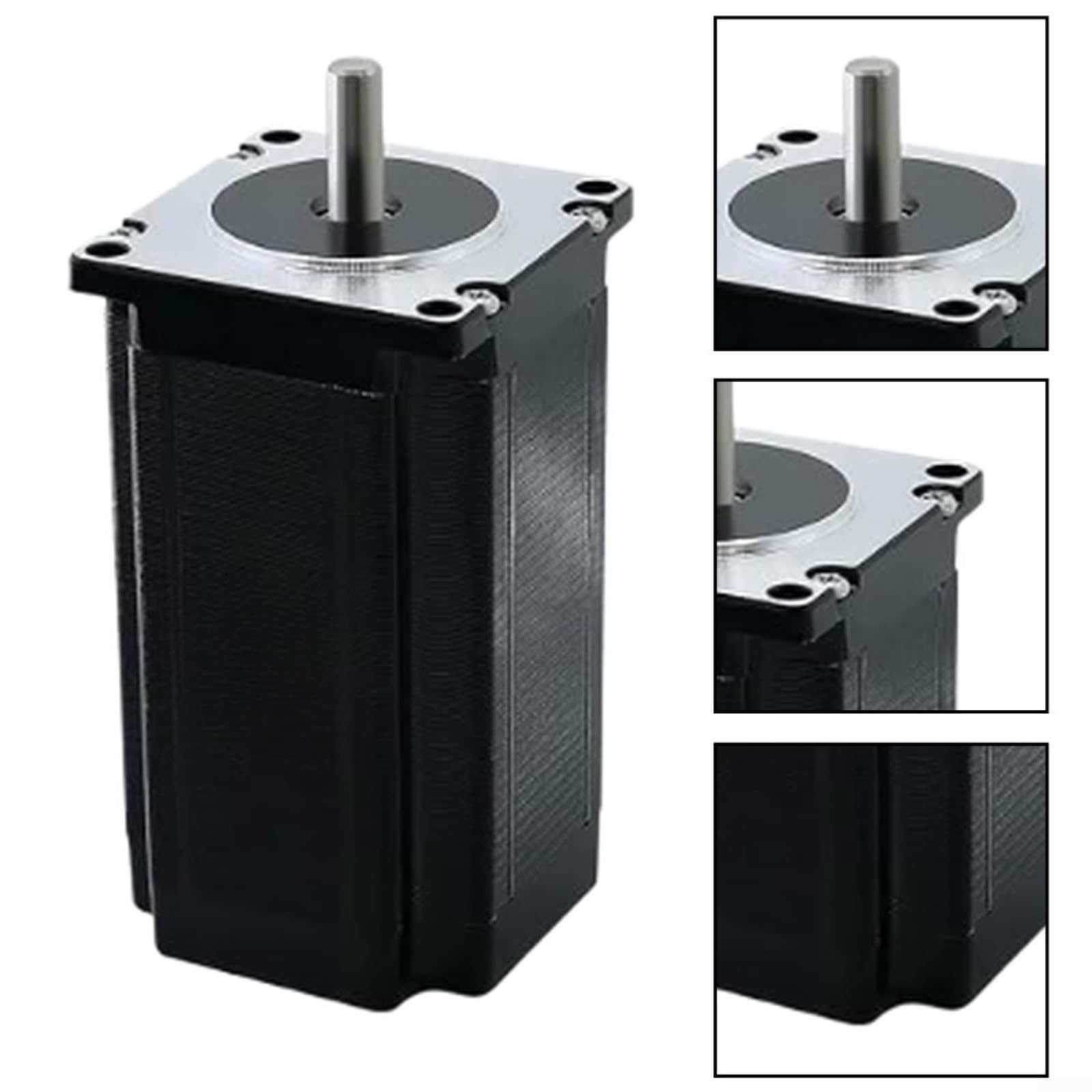 Motore passo-passo per Nema 23 per fresa CNC, doppio albero 12 Nm/3 Nm