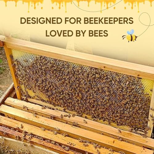 Feuilles de cire d'abeille contre les constructions de travers en ruche - 7