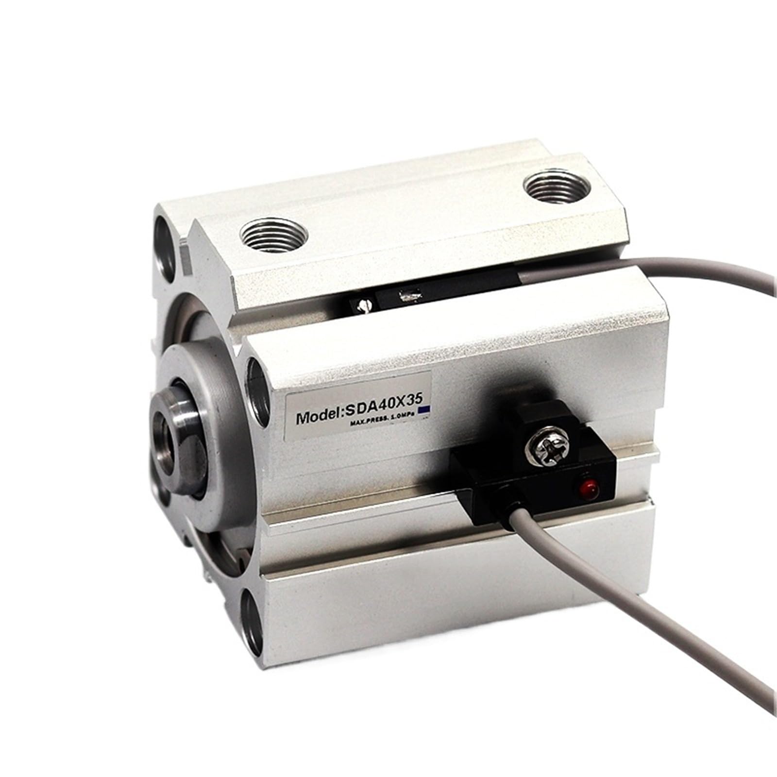 Vérin pneumatique SDA en aluminium type Airtac alésage 32mm robuste