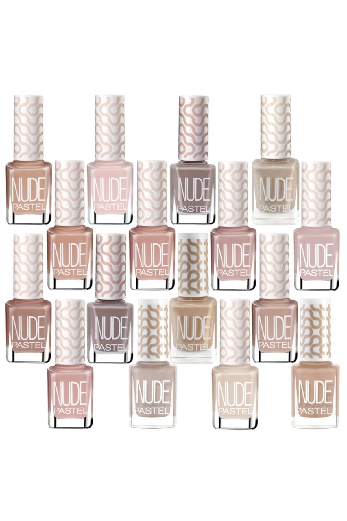 Pastel Nude Oje Full Set 16adet