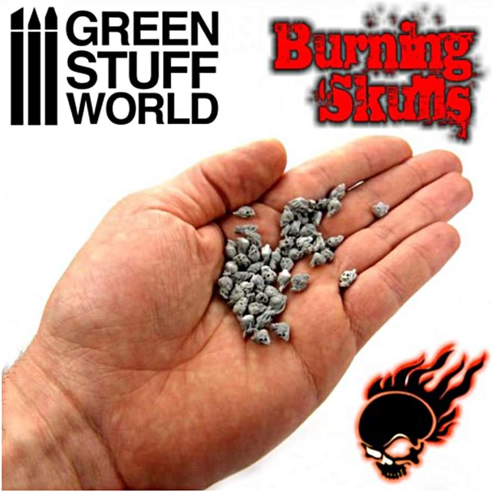 Green Light The Staff World-Will-o'-The-wisp Skull 50 Pieces Miniature Accessories GSWD-1498
