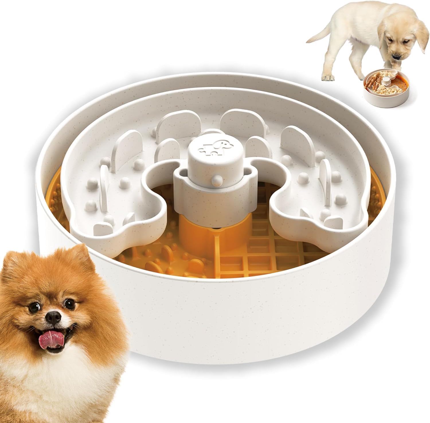 Puzzle Feeder Insert, Dog Bowl Slow Feeder Accessories