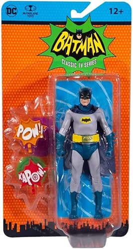 Figura a escala de la serie de TV clásica de Batman Retro "Batman 6" McFarlane 2021