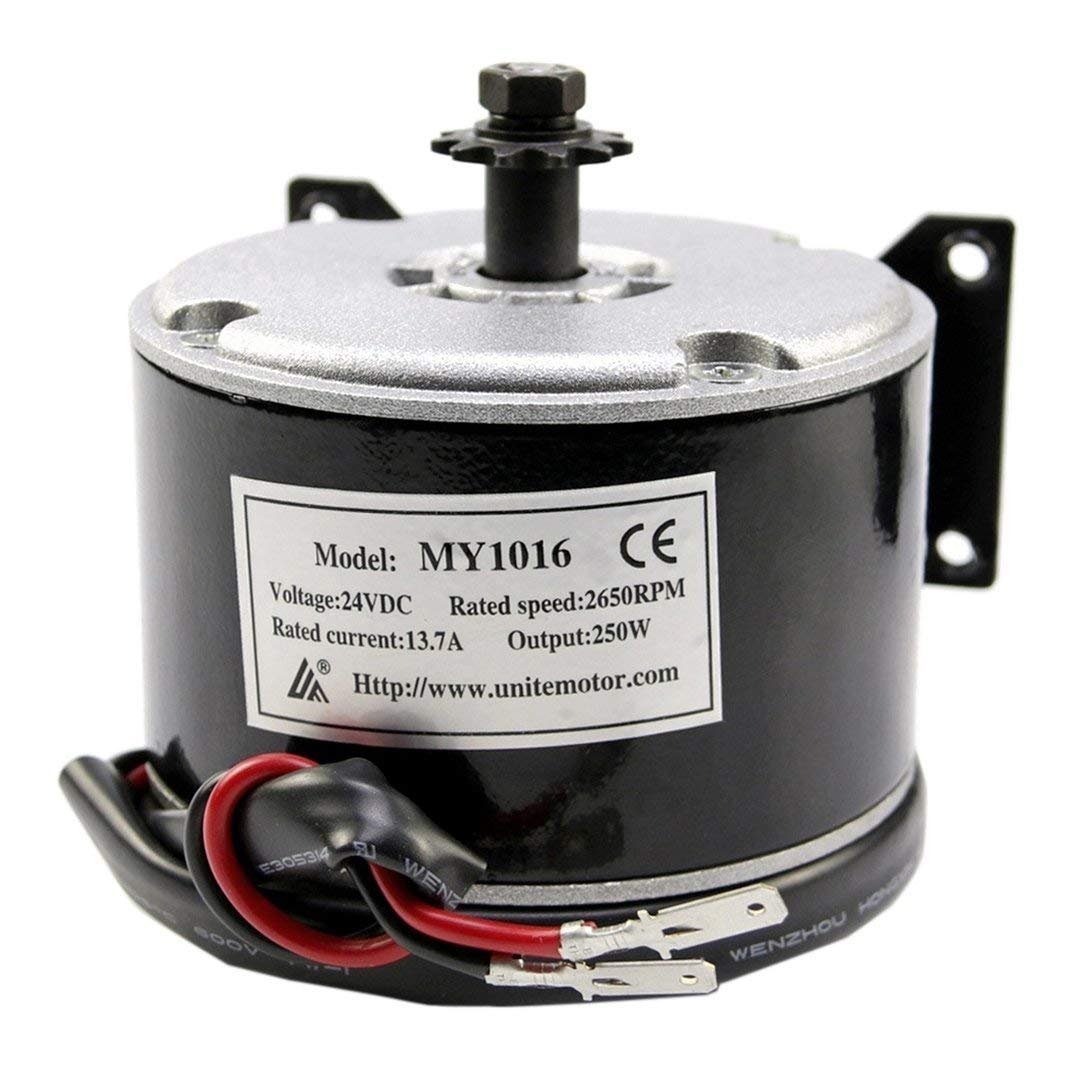 ZXTDR 24V 250W Brushed Motor for Electric Go Kart Scooter E Bike