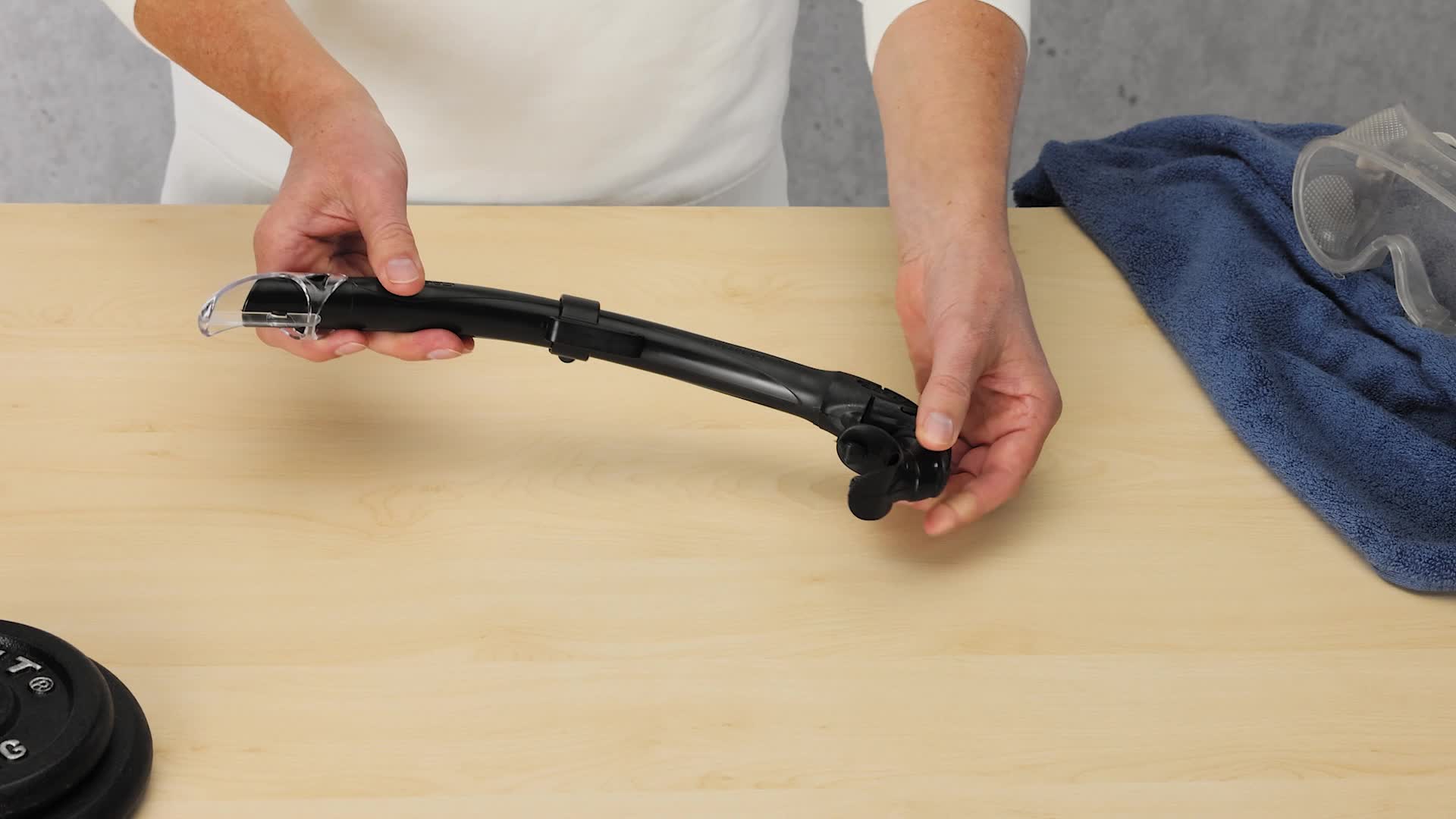 Cressi Mexico Tubo Snorkel - Per Immersioni E Apnea | Boccaglio In Silicone | Paraspruzzi | Idrodinamico - Foto 6