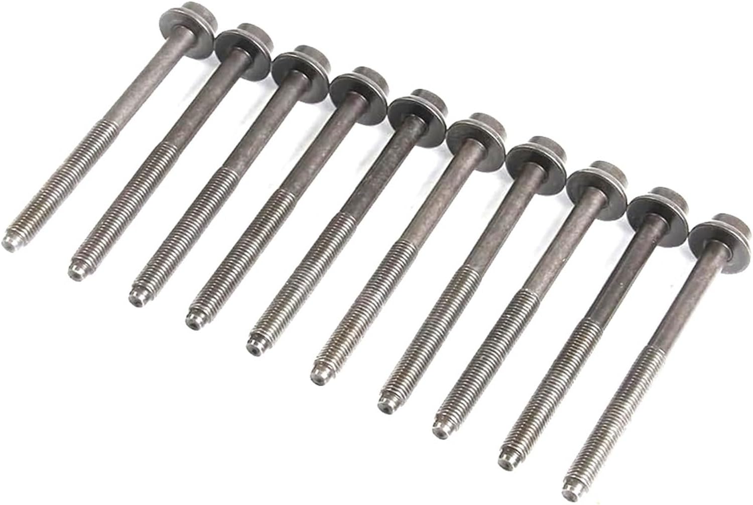 Engine Parts Cylinder Head Bolt Set 1.4 L Compatible with VW Golf Jetta Passat Tiguan A1 A3 S3 1.4L L4 Gas WHT000912 08-15