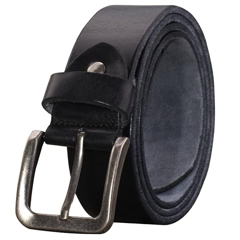 Mens Soft Top Grain 100 Leather Belt