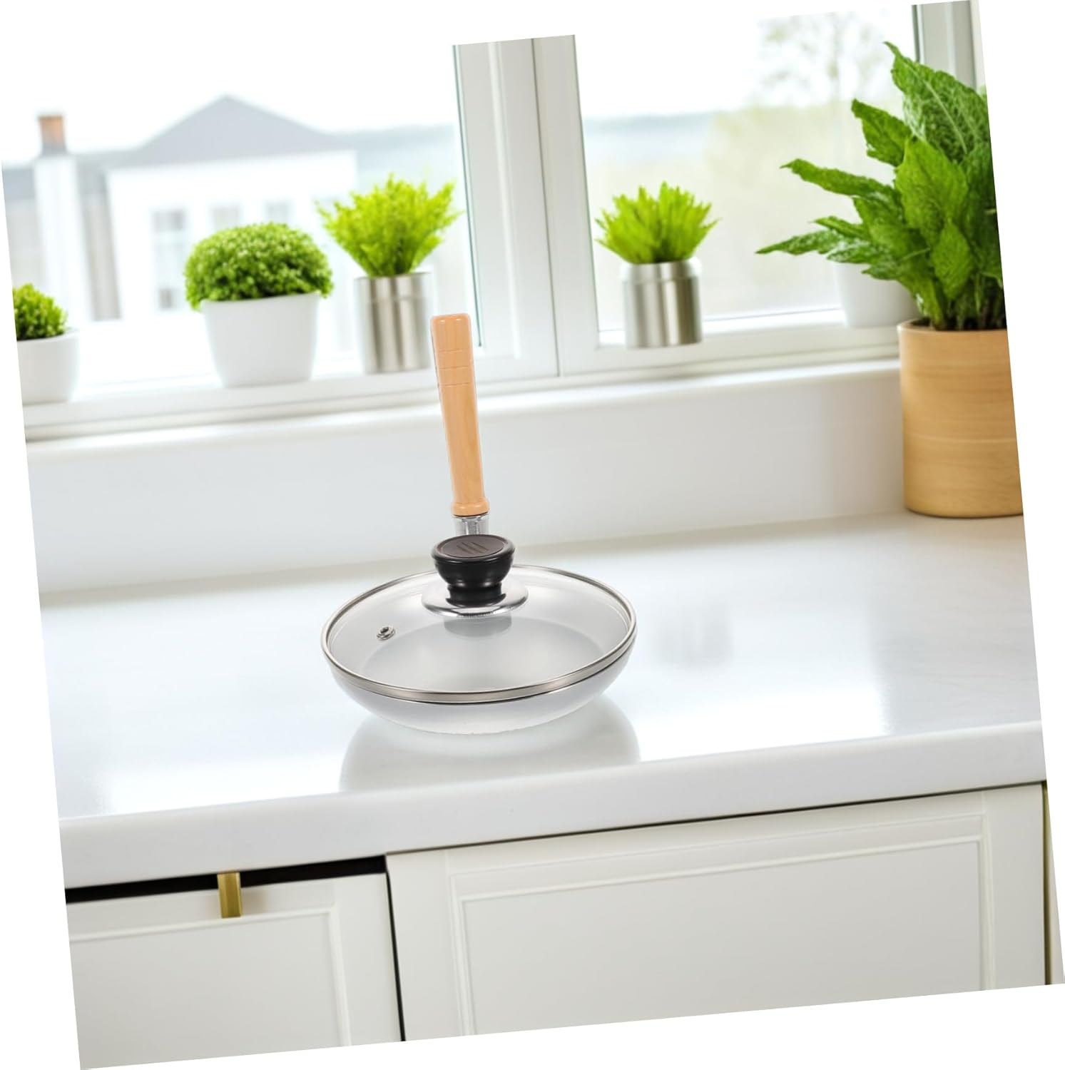 Japanese Egg Omelette Pan Multipurpose Cooking Pan Egg Skillet Vertical Handle Breakfast Lunch