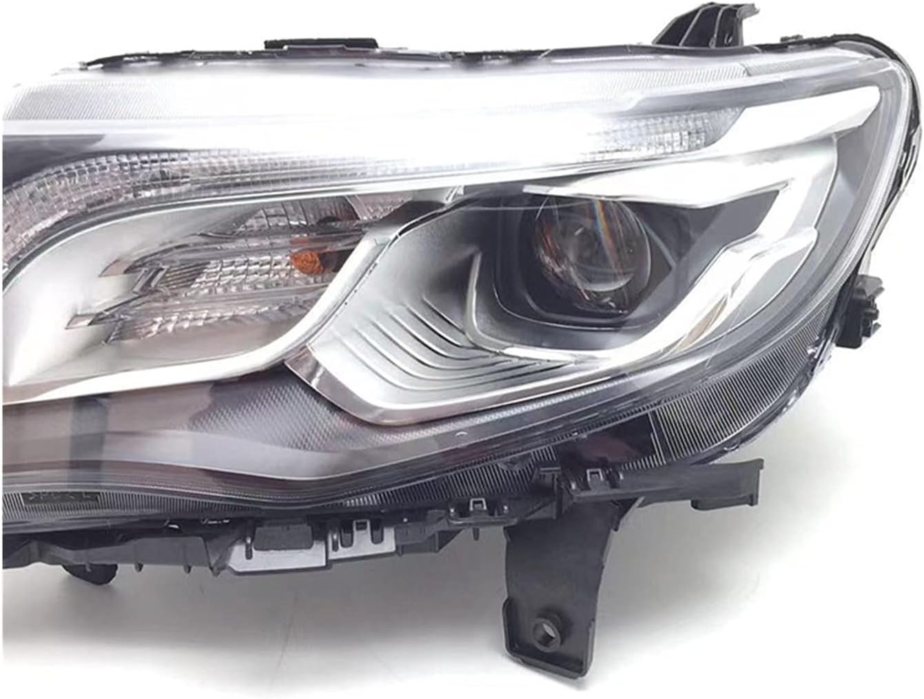 Front Bumper Headlight Headlamp Head Light Lamp Assembly Compatible With Geely Atlas Boyue Emgrand X7 Sport Proton X70 2016-2019(Low version,Left side)