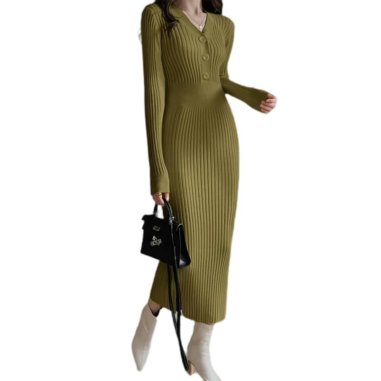 Robe pull longue et chaude pour vos sorties d'hiver cocooning