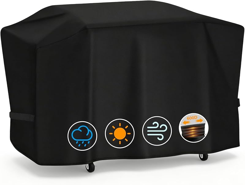 70 inch Grill Cover for Camp Chef Gridiron 36 Flat Top Griddle, Waterproof | 70" Heavy Duty Griddle Cover Fits Camp Chef Gridiron 36 FTG36 4-Burner Flat Top Griddle, Replacement for PC36XL Patio Cover
