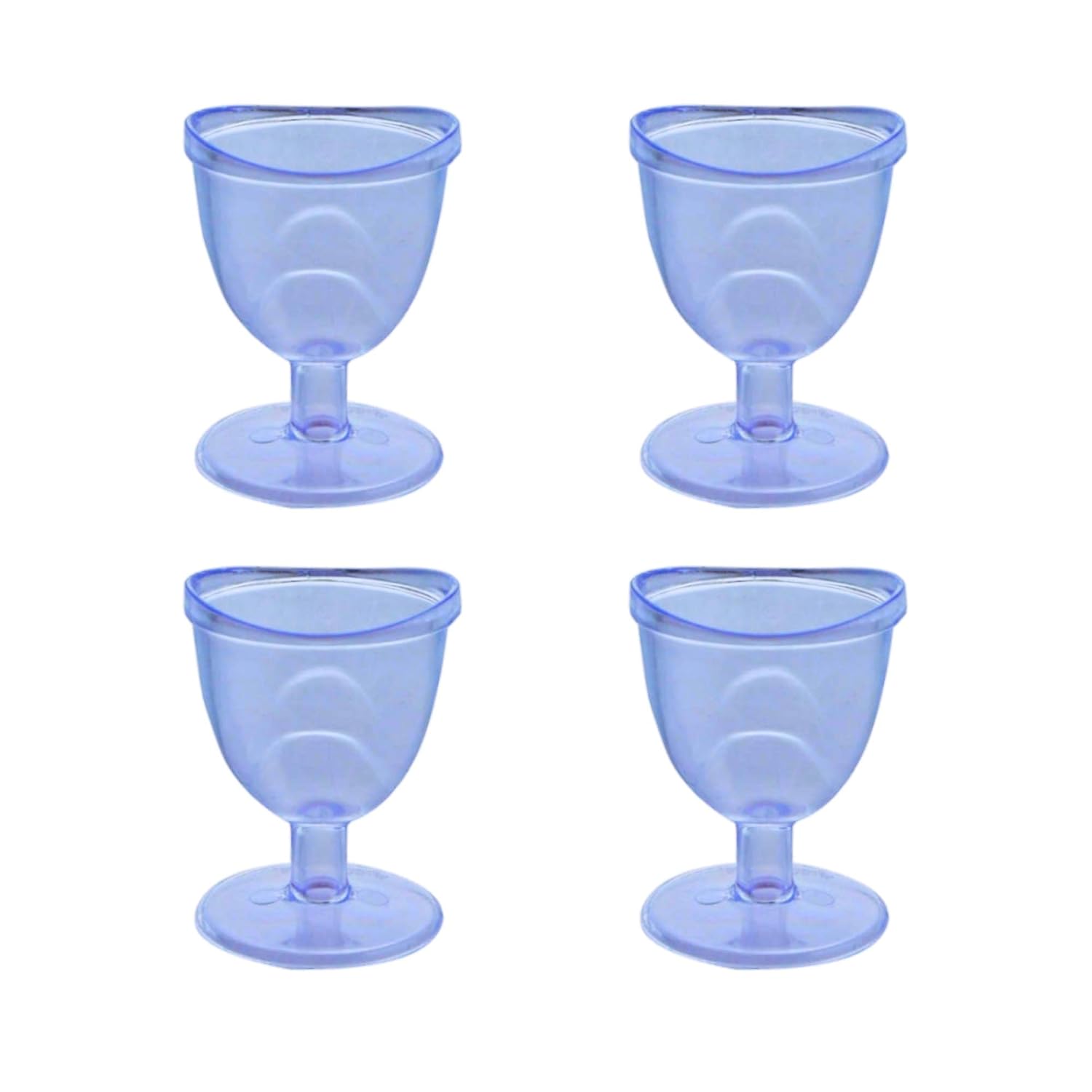 Widely Pure Eye Wash Cup Non Toxic Transparent (Pack of 4) with user