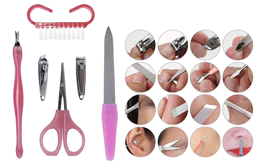 Ekan Home And Saloon Use Manicure And Pedicure Kit For Women