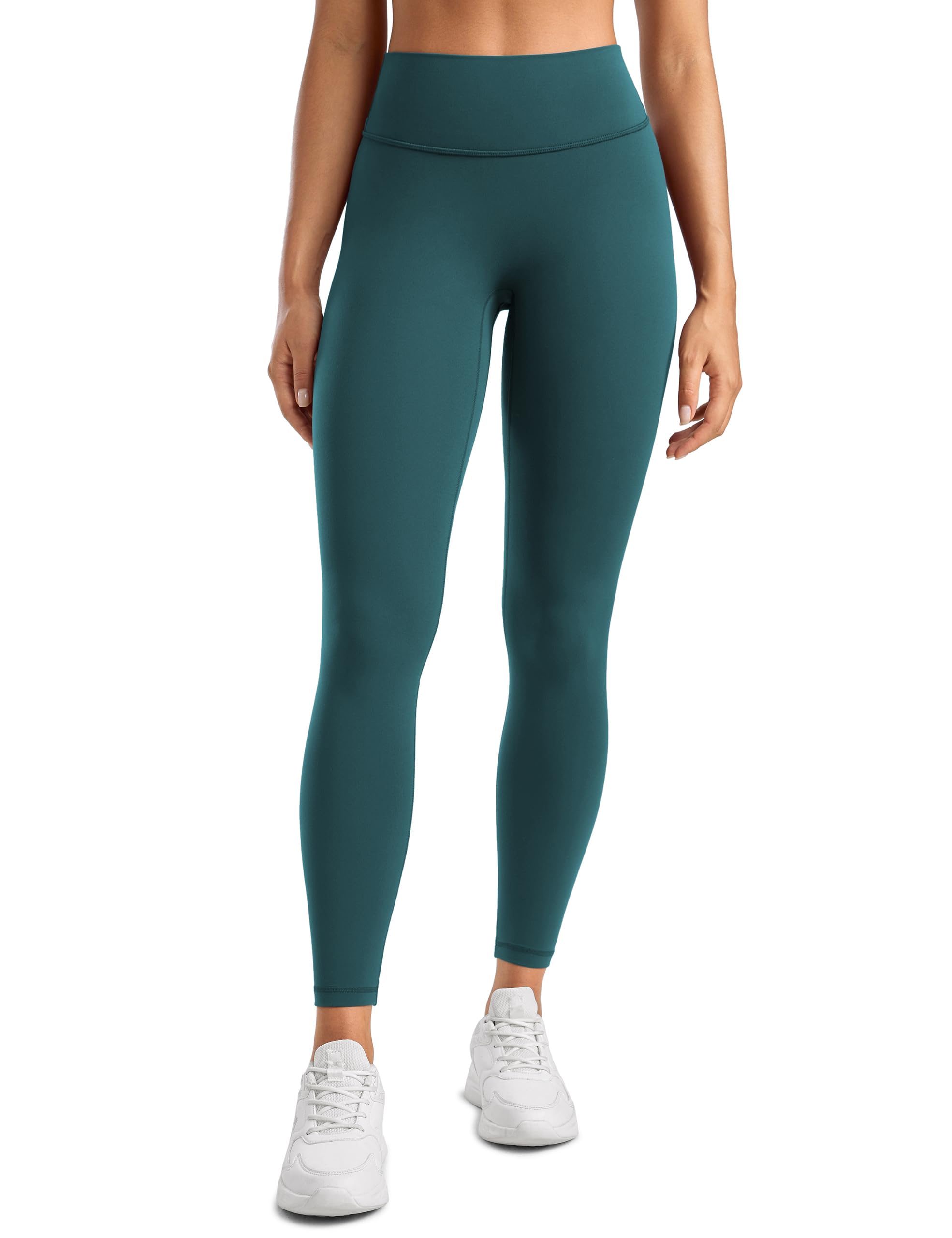 INGIA Womens High Waisted No Front Seam Lounge Yoga Legging 25" Workout Tummy Control Gym Yoga Pants
