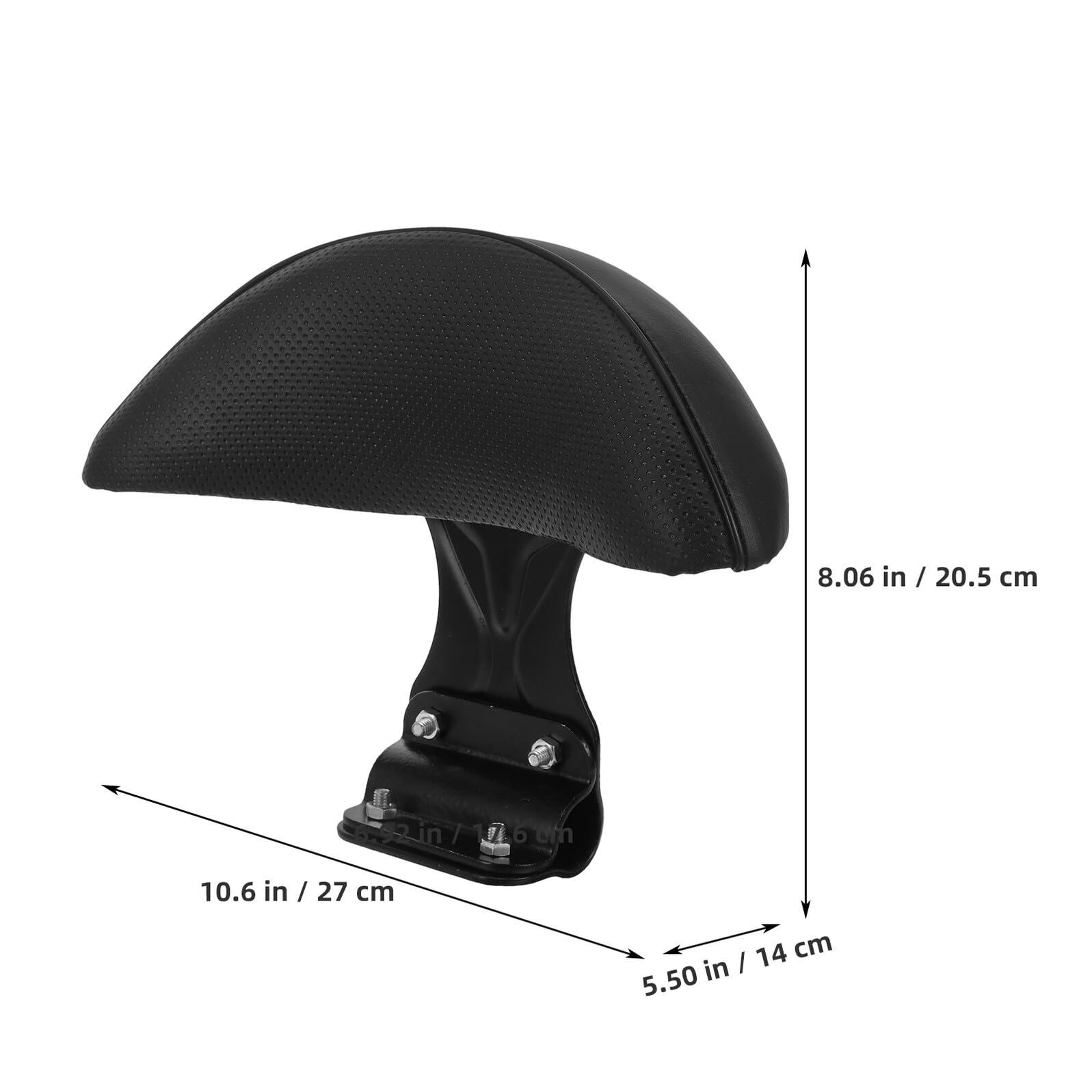 Coussin Dorsal pour Vélo Électrique 133s en Fer Noir