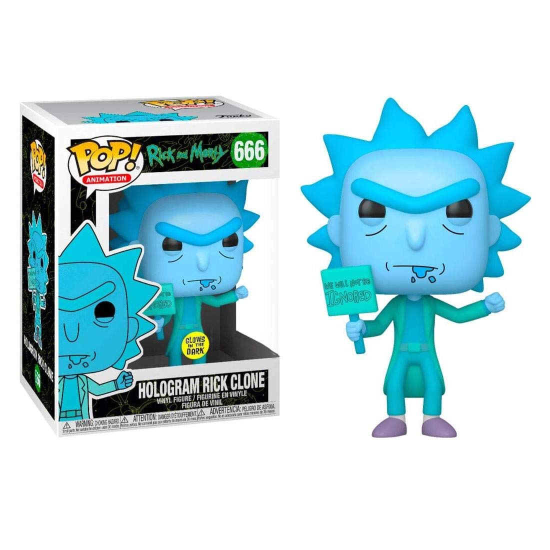 Amazon.com: Funko Pop! Animation: Rick and Morty - Holgram