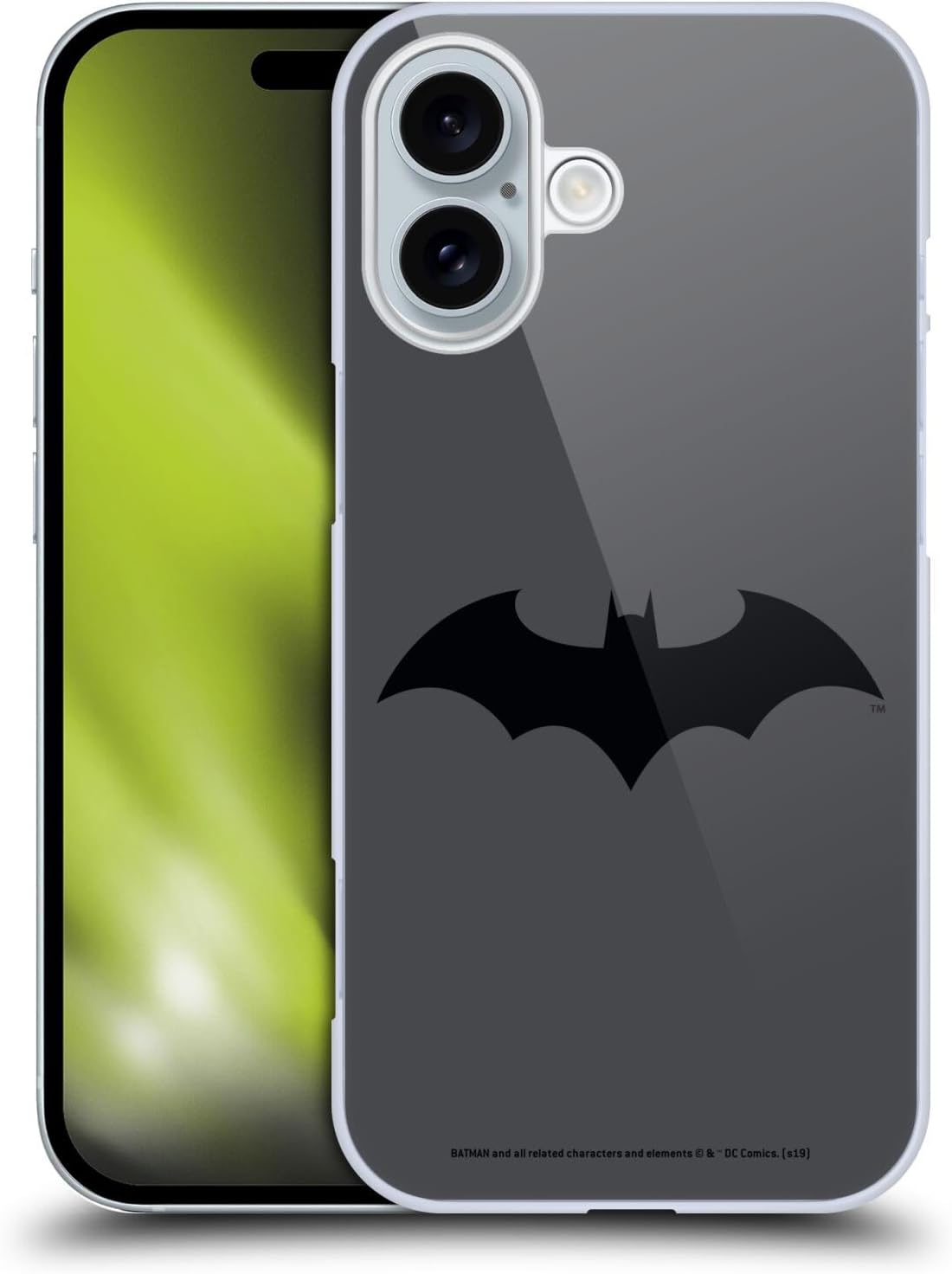 Head Case Designs Officially Licensed Batman DC Comics Hush Logos Hard Back Case Compatible with Apple iPhone 16
