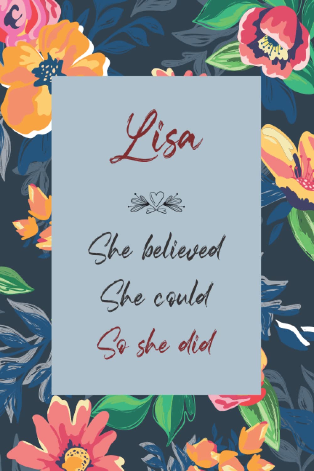 Lisa: Simple Personalized Journal Perfect for Taking Notes