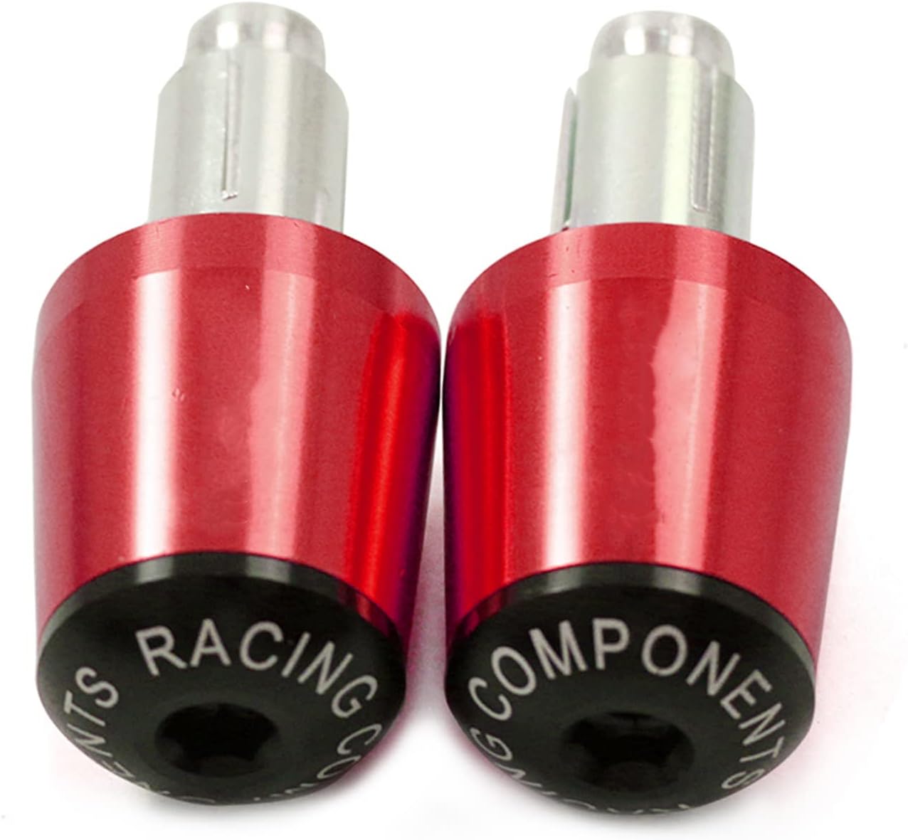 HunterBike 7/8" Motorcycle Handlebar Bar Ends Plugs Slider