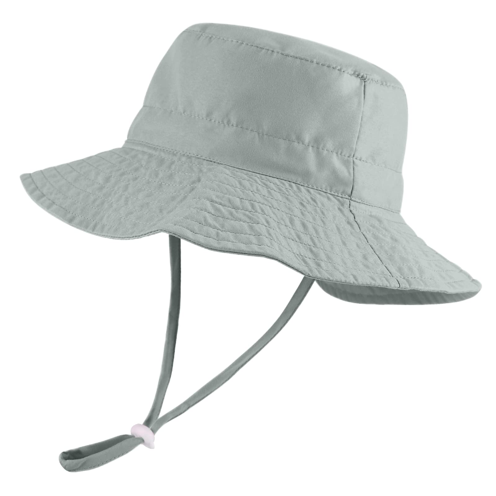 LACOFIA Sombrero de Sol para bebé niño Ajustable Gorro Verano de Pescador para niños ala Ancha para Exteriores/natación/Playa/Piscina