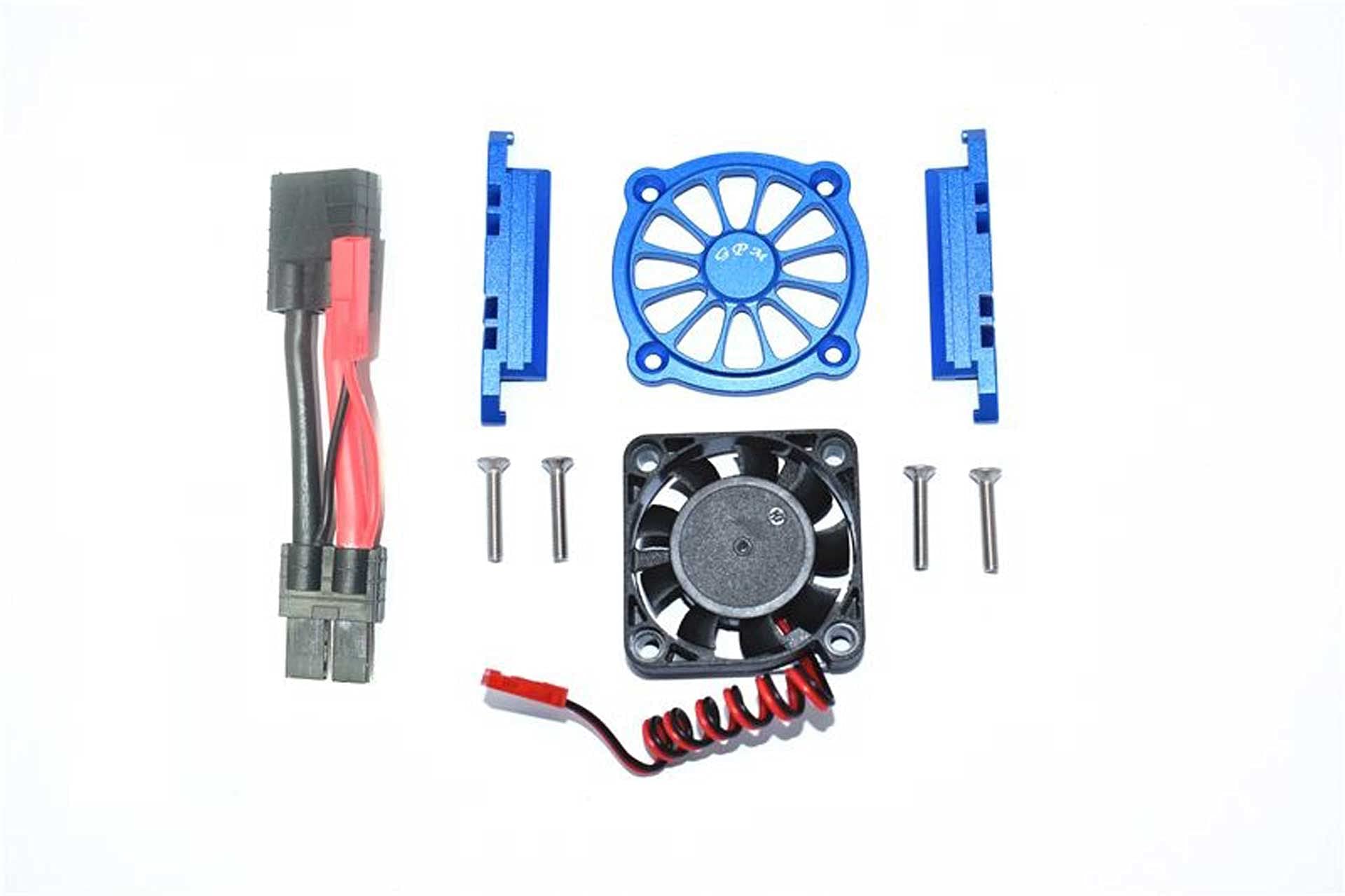 Dissipateur thermique pour moteur sans balais, double ventilateur de reoidissement, pour Traxxas X-MAXX 1/5 Arrma Kraton RC camion voiture, pièces de mise à niveau, 4985 1717  26