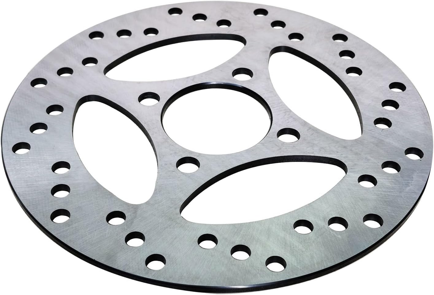 Rear Brake Rotor Disc Direct Replacement Compatible with Yamaha Raptor 700 YFM700 2006-2020, YFZ450 2006-2013, YFZ450X 2008 OEM # 1S3-2582W-10-00 1PE-F582W-00-00 1S3-2582W-00-00