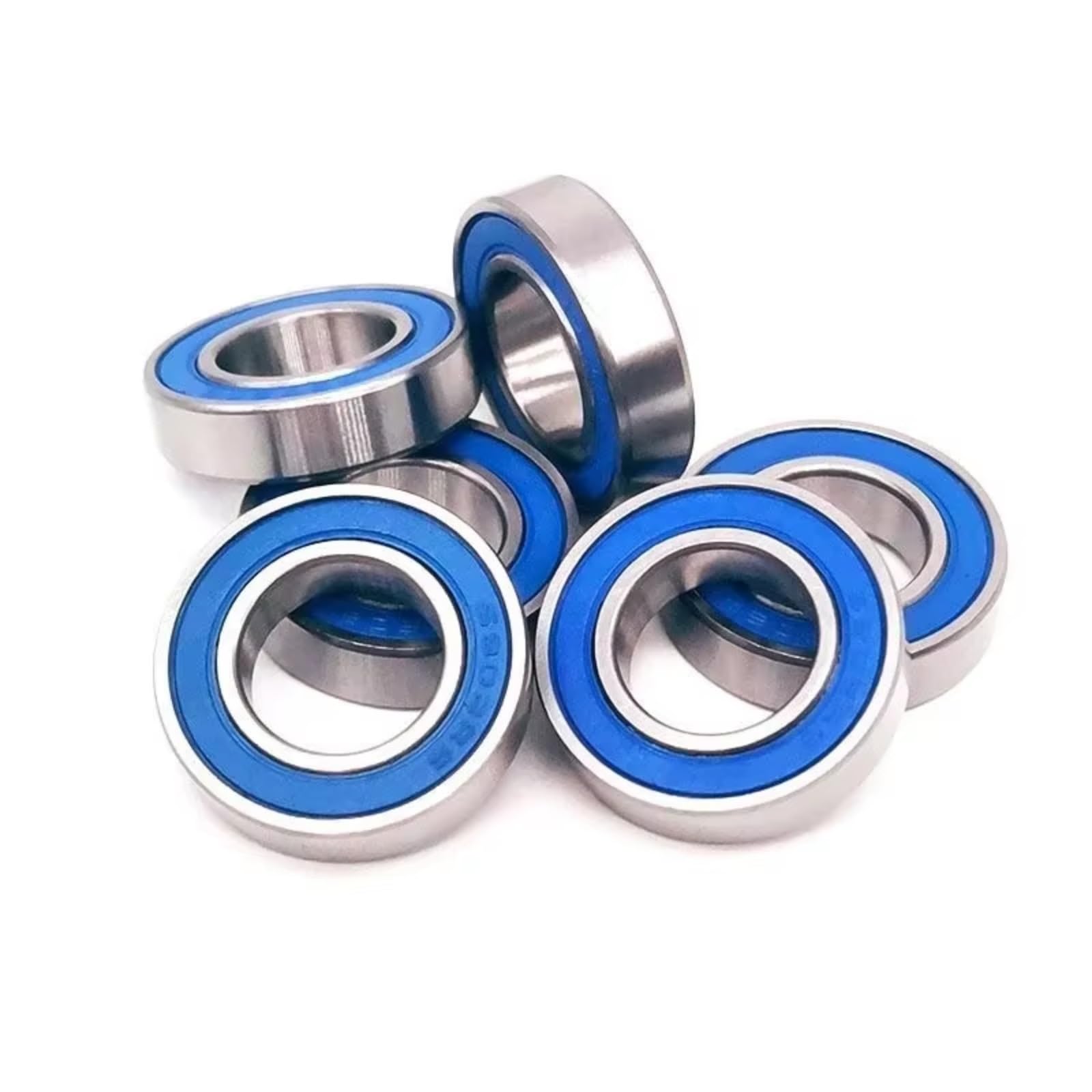 Rodamientos Auto RC para Hobby 6902 2RS ABEC-7 10 Piezas Rodamientos Bolas 15x28x7 Mm Sellados Azules Accesorio Montaje Coches Camiones RC Eléctricos