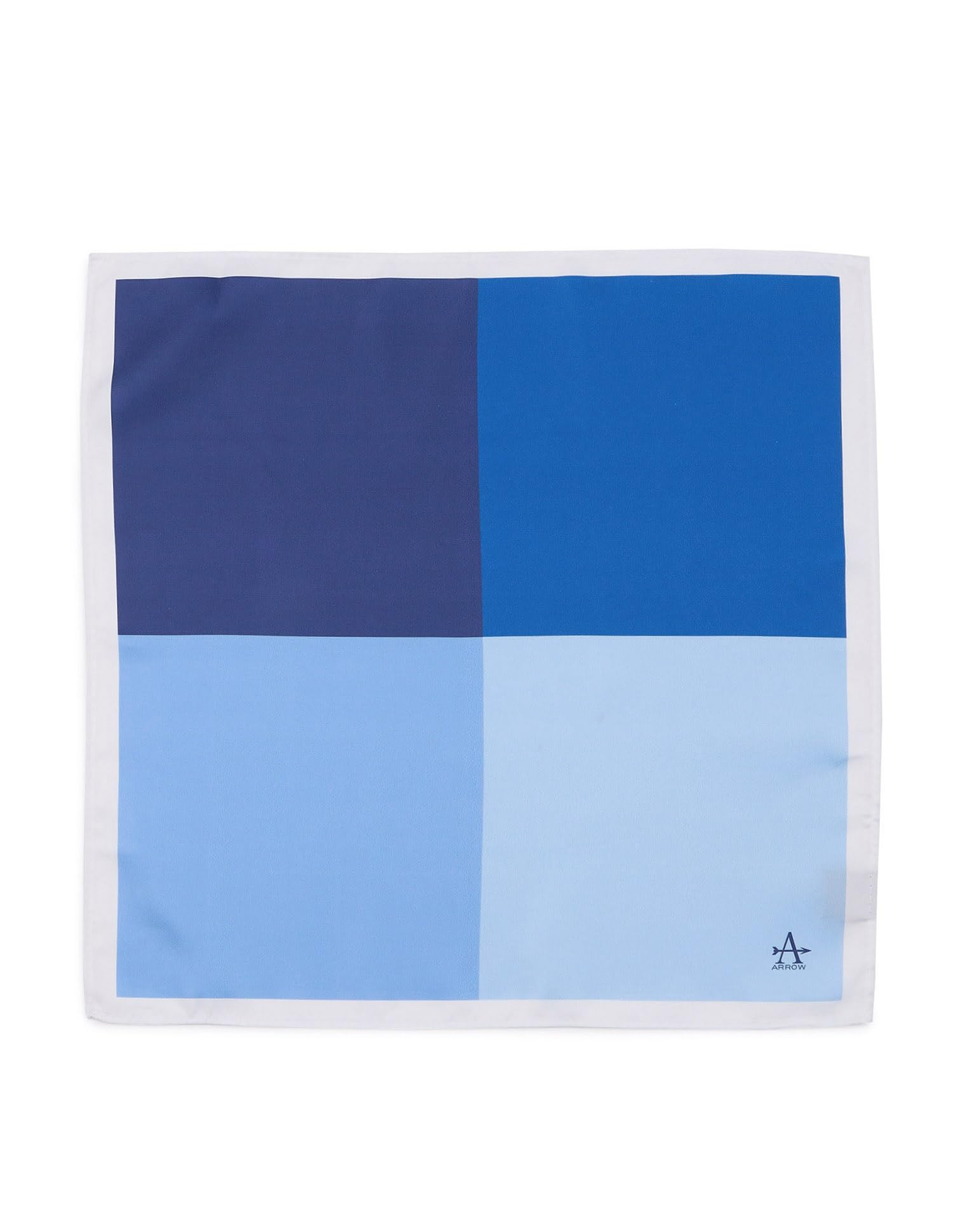 arrow Men's Colour Block Satin Pocket Square-picture-39