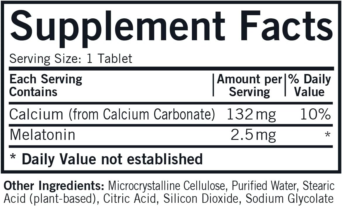Kirkman – Slo-Release Melatonin 2.5 mg 150 Tabs