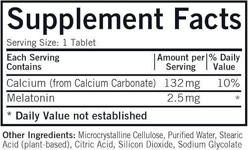 Miniatura 2 de Kirkman  Melatonina de liberación lenta -2,5 mg - 150 Tabletas