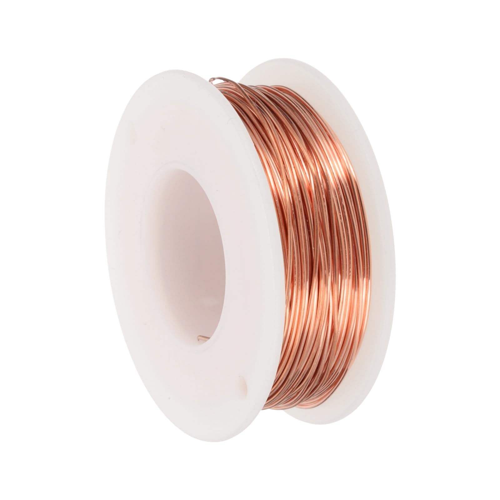 PATIKIL 99,9% Reiner Kupferdraht, 0.7 mm x 30.5 M basteldraht, Kupferspule, Reiner Kupferkabel für Basteln Schmuckdraht Gartenarbeit Elektrotechnik und DIY Handwerk,20 Gauge