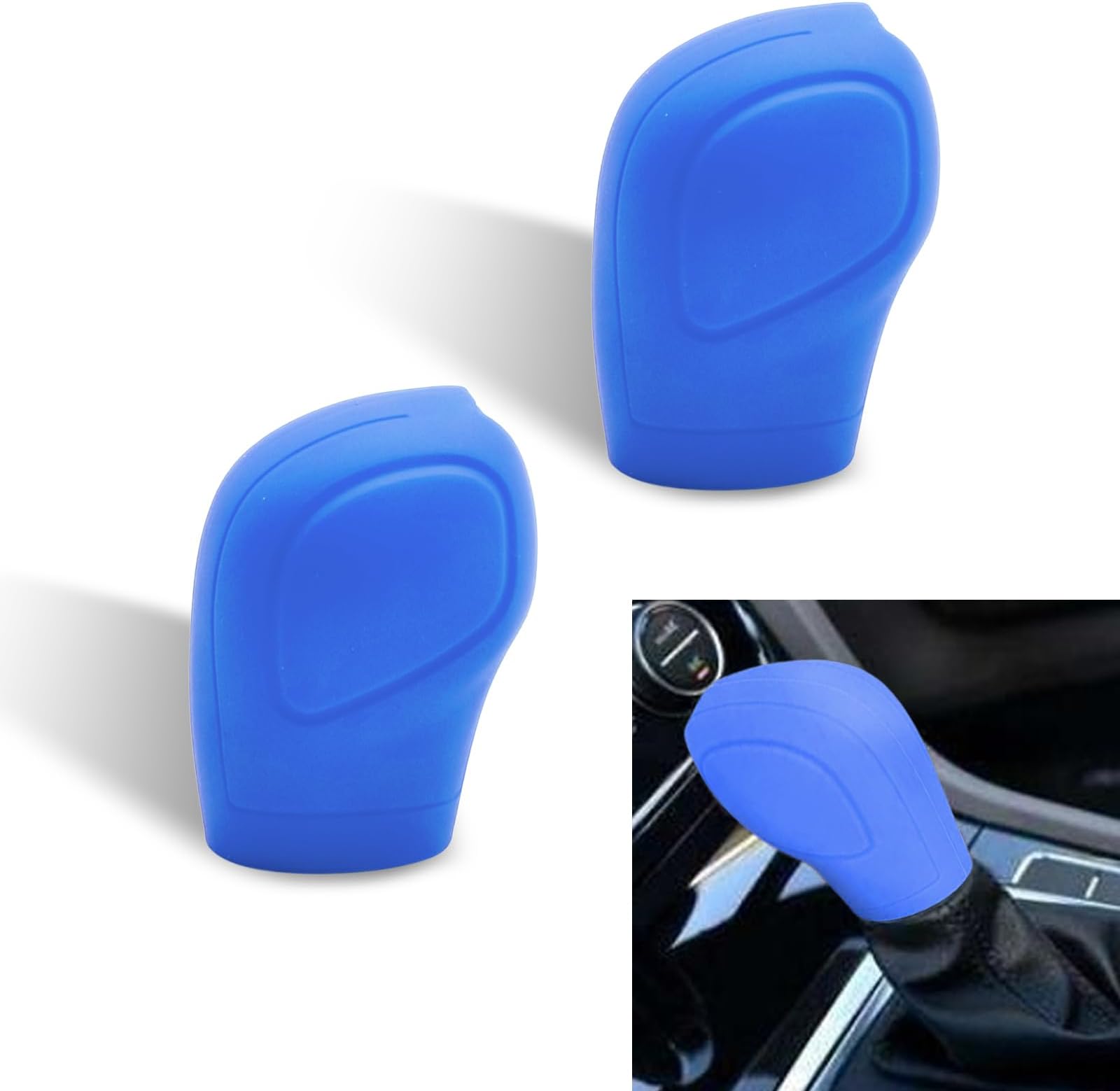 1 PC Universal Car Shift Knob Cover, Comfortable Shifting Universal Anti-Slip Auto Knob Gear Stick Protector for Men Women, Vehicle Accessoriesfor Most Vehicles, Including Cars, Trucks