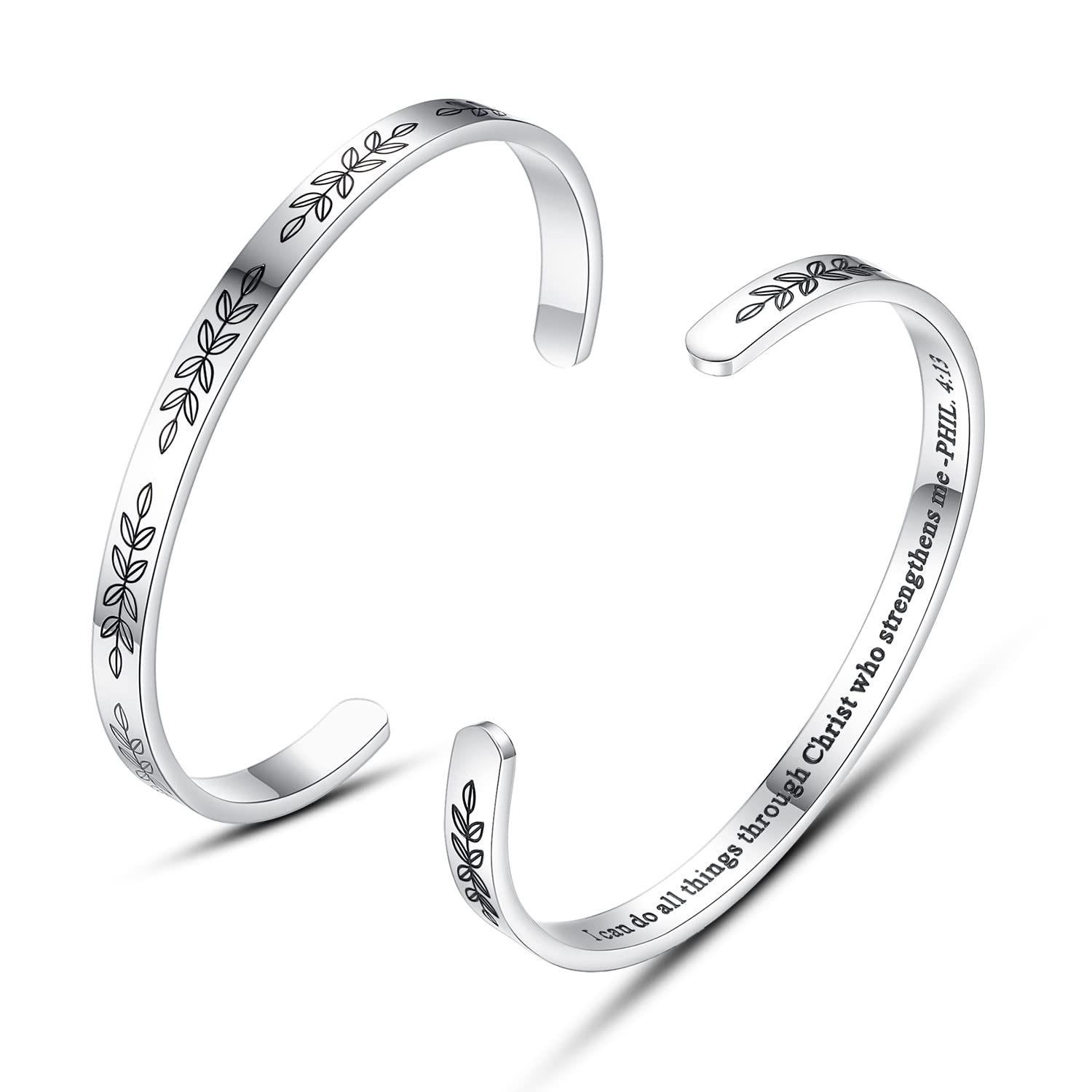 Sponsored Ad - Cuff Bracelets for Women Teen Girls Best Friend Sister Mom Daughter Granddaughter Easter Birthday Mother's Day Christmas Stocking Stuffers for Teen Girls Women Jewelry