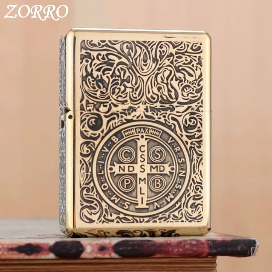 Amazon.com: ZORRO 912S 912 Limited Edition Brass Kerosene Lighter