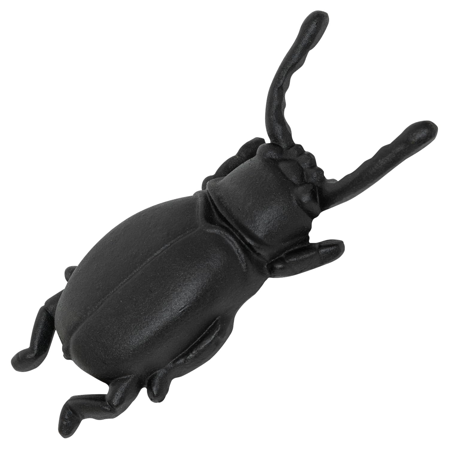 Woodside Black Welly/Wellington Vintage Beetle Boot Jack Muddy Shoe/Wellie Remover Puller, Jet Cast Iron