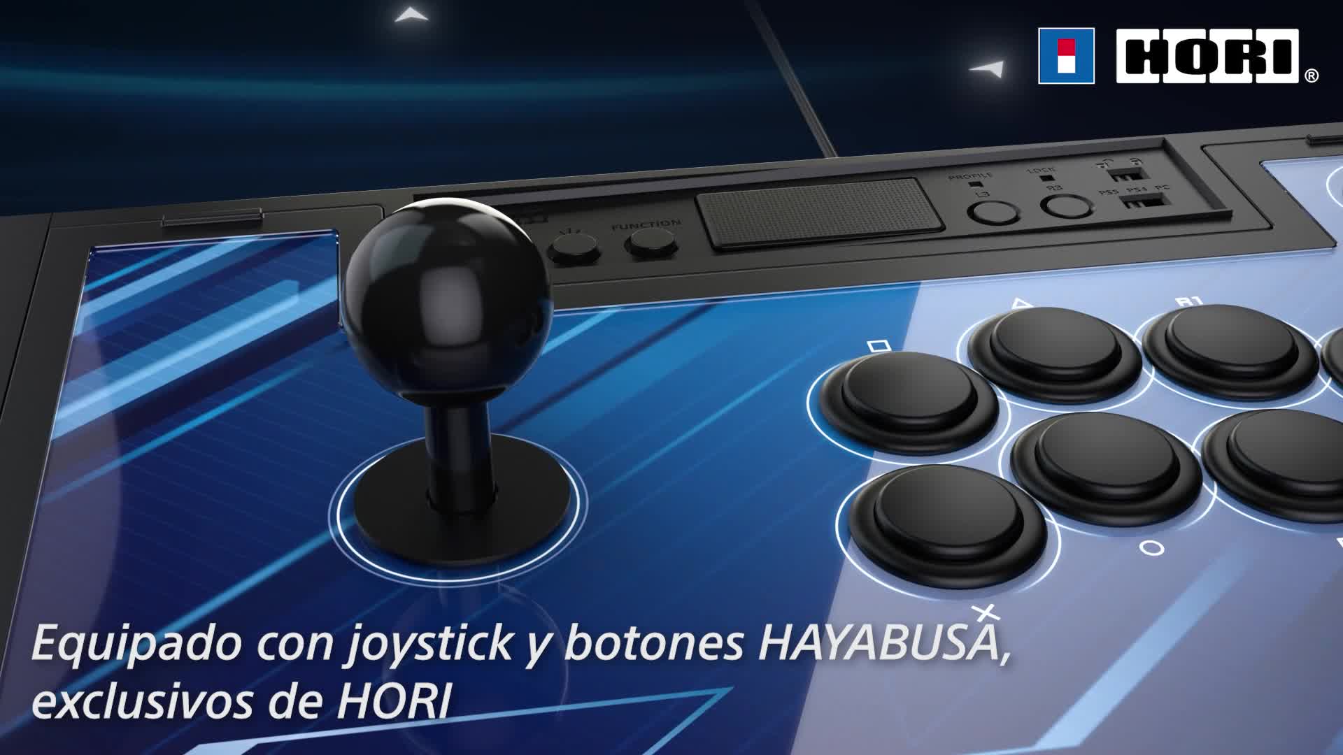 HORI - Fighting Stick α - Licencia oficial (PS5/PS4/PC) : Amazon