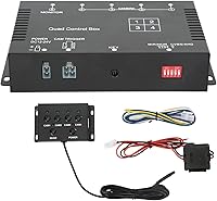 Vista 1 de Divisor de video de 4 canales, 1080P AHD 4 cámaras de control de video para cámaras de automóvil, interruptor de imagen, caja combinadora