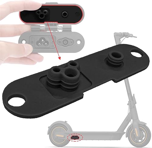 Miniatura 8 de Felixstory Base de carga eléctrica para scooter Segway Ninebot Max G30 E-Scooter, puerto de carga a prueba de polvo