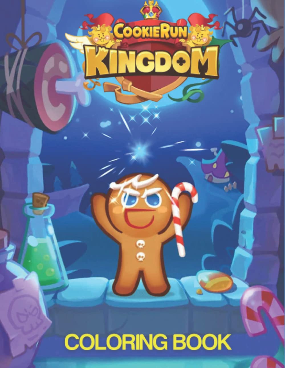 Cookie Run Kingdom Coloring Book: Amazing Illustrations For Kids Children, Teen, Adults To Color And Stimulate Creativity, Great Gift For All Cookie Run Kingdom Lovers