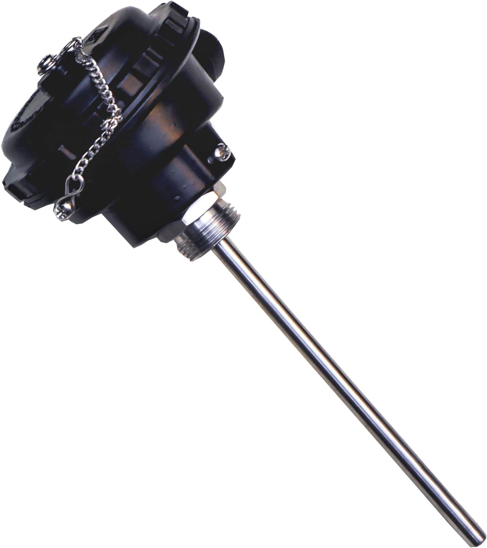 MASCOT RTD PT 100 Head Type Sensor along with Calibration Certificate 1/2 BSP NUT, 3 Wire (150x6 mm)