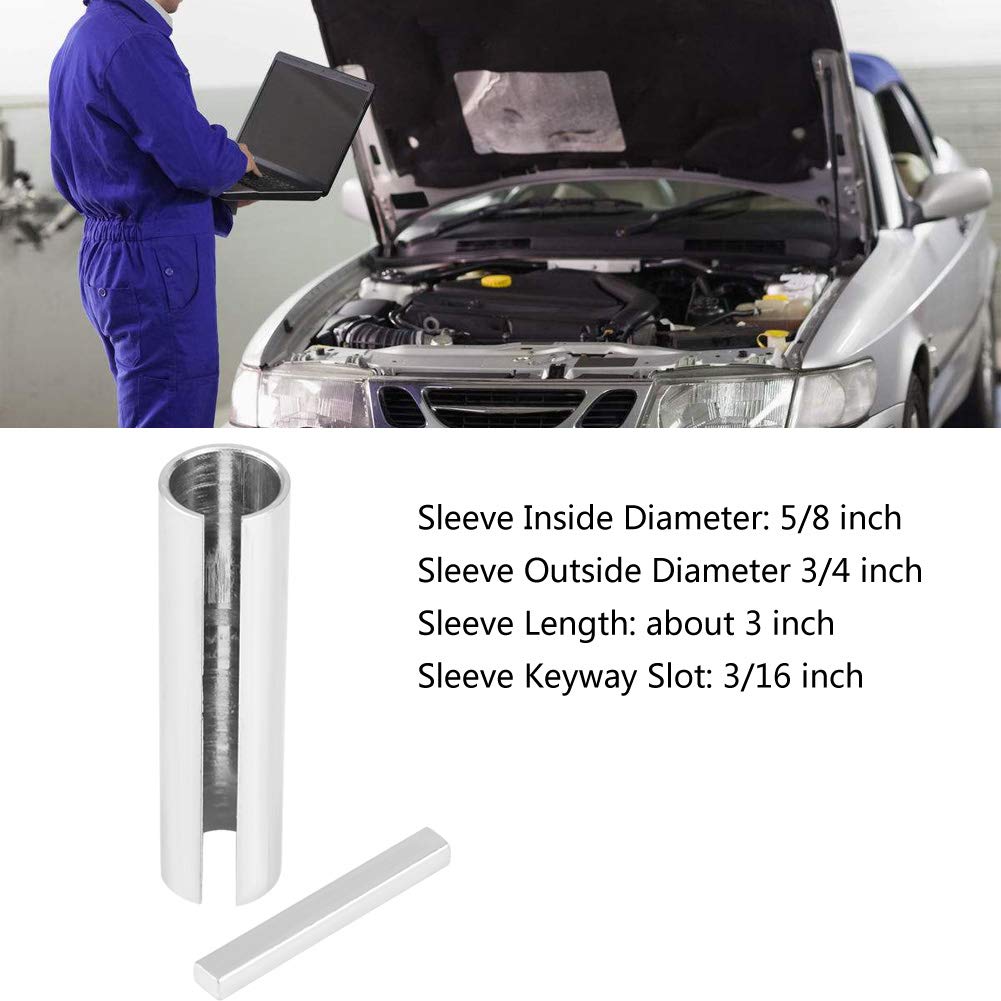 Snapklik.com : Crank Shaft Sleeve Adapter, 5/8