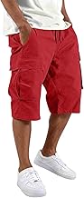 MOKBAY Work Shorts Man Hiking Trekking Summer Shorts Cargo Man Sport Casual Military with Pockets