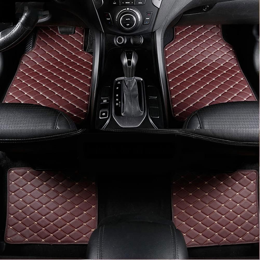 Tappetini Auto In Gomma MOSSA Per Audi A6 C7 Avant/Berlina (2011-2018) – 4 Pezzi Neri, Antiacqua E Antiscivolo