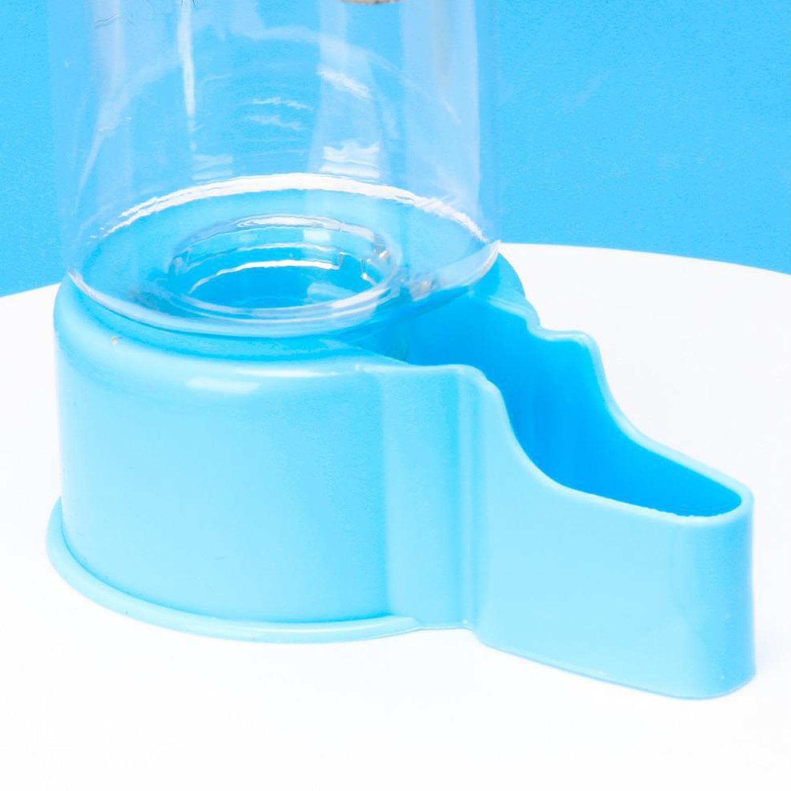 Fontanella per gatti, Mangiatoia for abbeveratoio for uccelli da interno 5, x 13,4 cm for pappagalli pappagallini canarini fringuelli piccioncini(Blue)