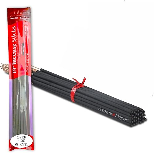 Miniatura 4 de Palitos de incienso de lavanda Jumbo de lavanda de 19 pulgadas de lavanda de 19 pulgadas. Aproximadamente 27 a 30 varillas por paquete, longitud de