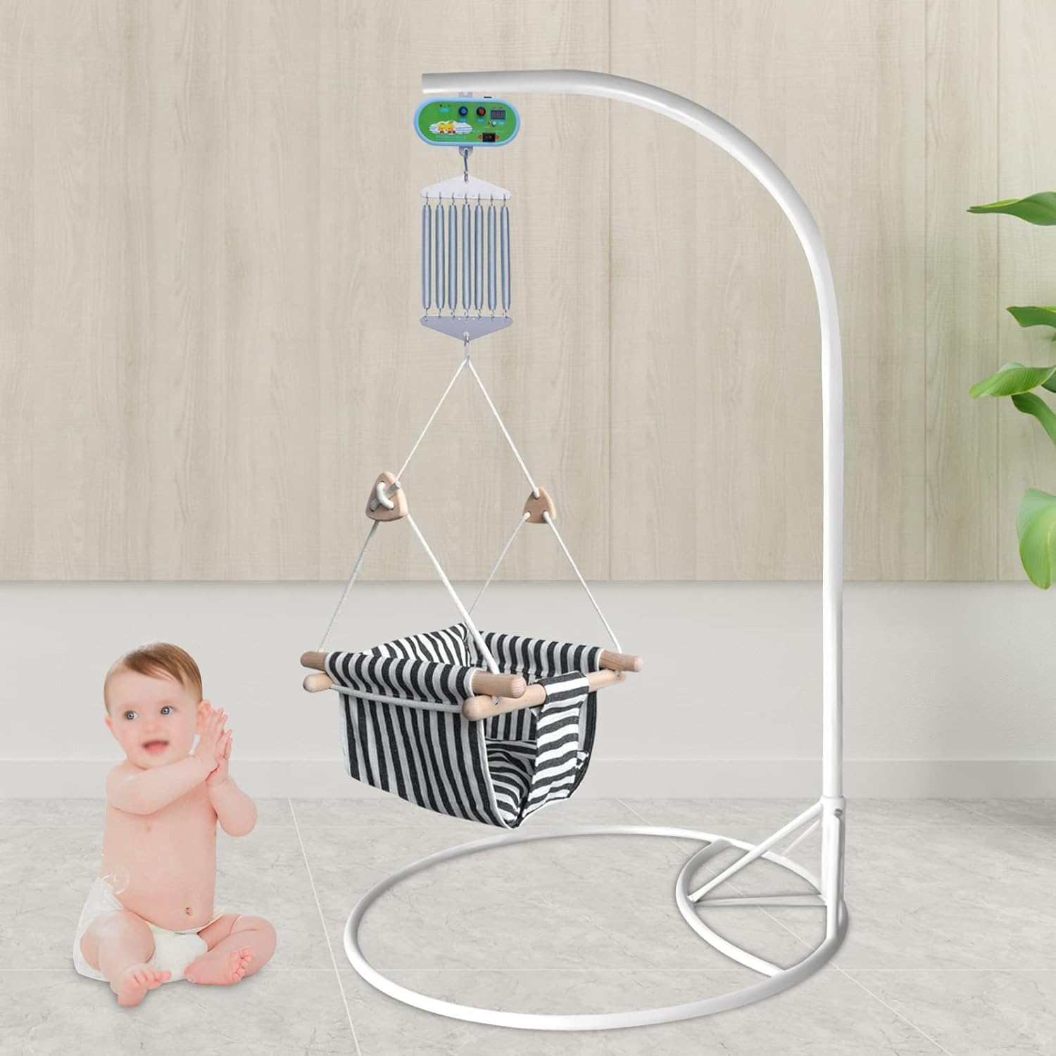 Elektrische Babyschaukel Controller,Federwiege Motor,Hängende Elektrische Wiegensteuerung,Geräuscharm Einstellbarem Elektrische Babyschaukel, Für Federwiege & Hängematte