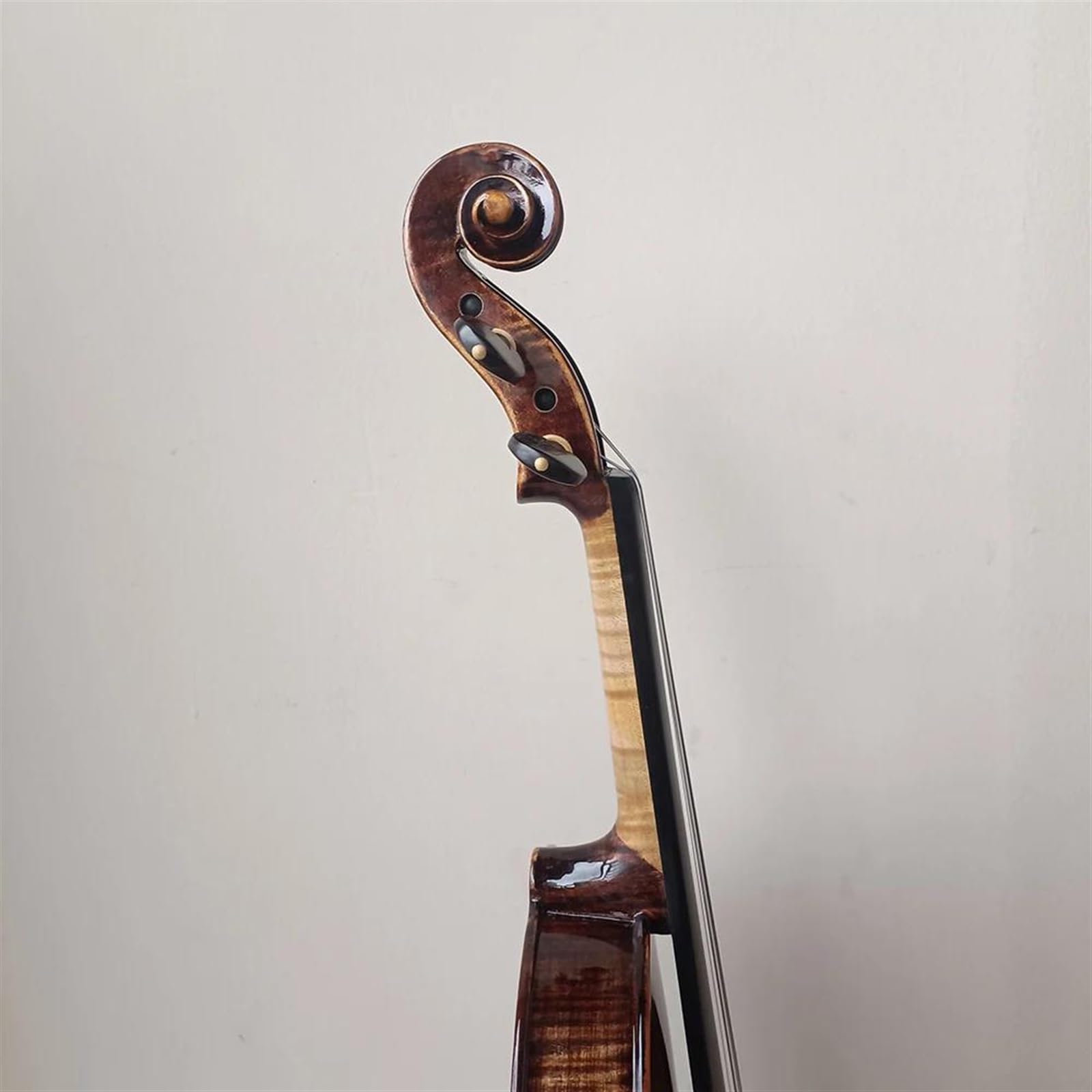 Violine Violine 4/4 Dunkelbraun Farbe Professionell